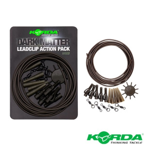 Korda Dark Matter Leadclip Action Packs